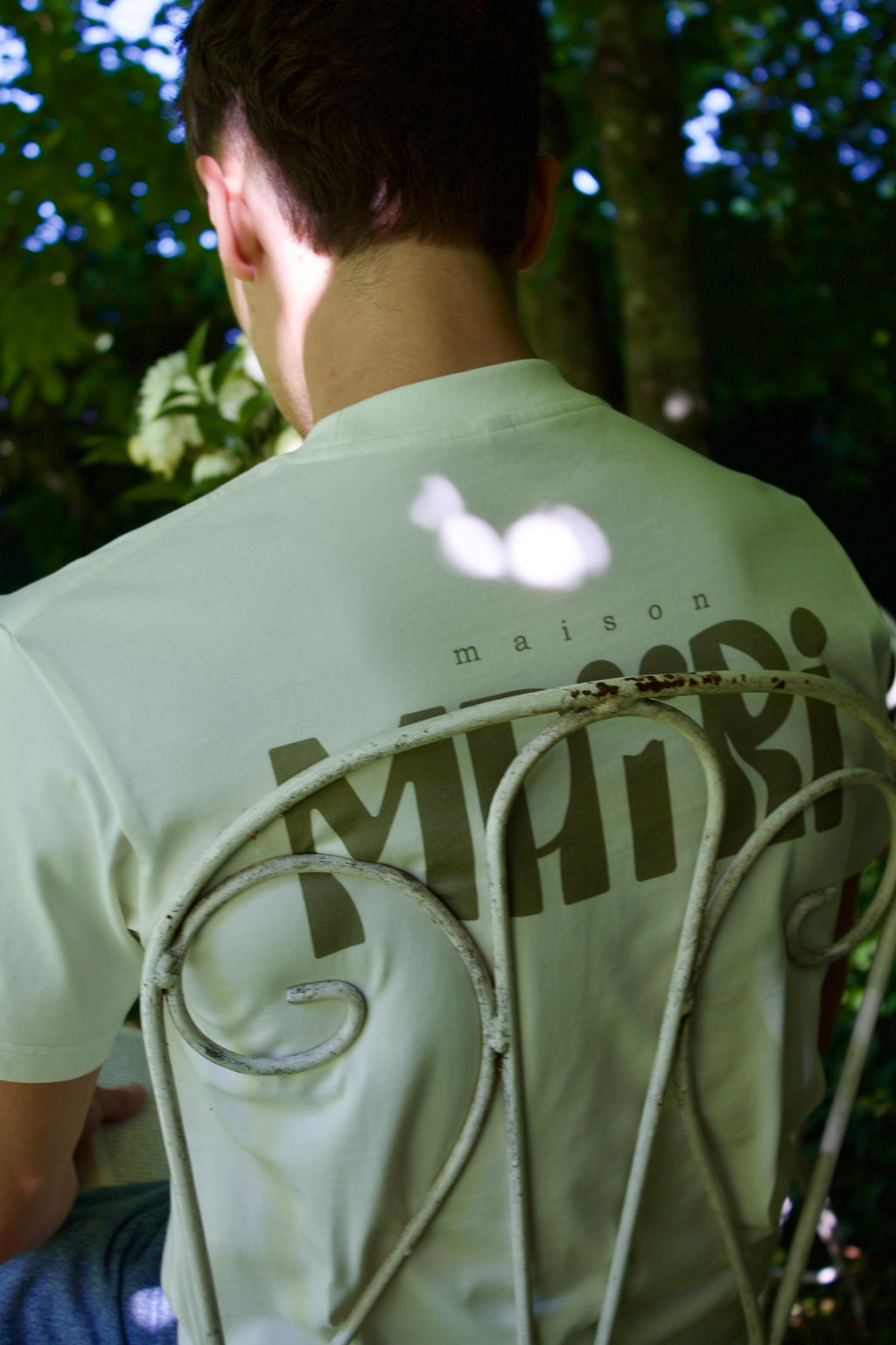 Classic Maïri blanc / vert olive